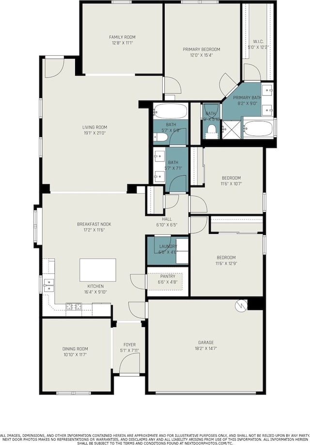 21323 Cypress Live Oak, Cypress, TX 77433 - view of floor plan / room layout