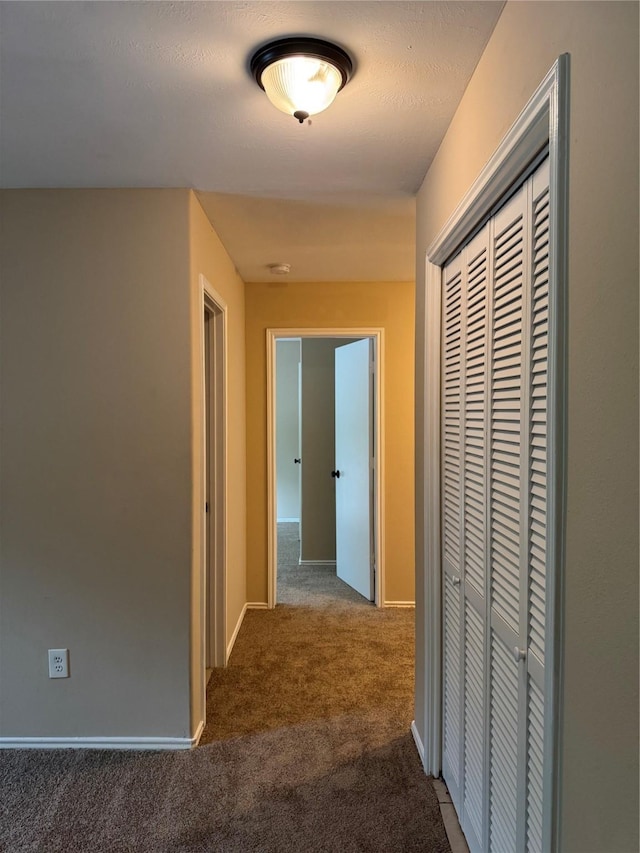 15718 Colonial Bridge Ln, Houston, TX 77073 - corridor with carpet floors and baseboards