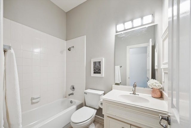 5602 Bergenfield Ct, Katy, TX 77450 - bathroom featuring vanity and shower / tub combo with curtain