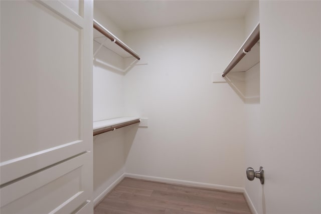 3802 Knollcrest Dr, Montgomery, TX 77356 - walk in closet featuring light wood-style flooring