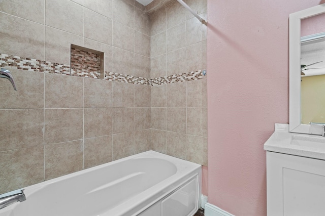 7847 Broadview Dr, Houston, TX 77061 - bathroom with vanity and baseboards