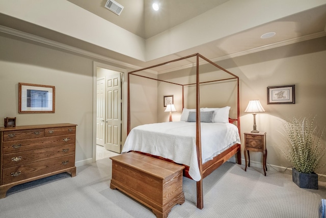 5023 La Branch St, Houston, TX 77004 - bedroom with carpet flooring and ornamental molding