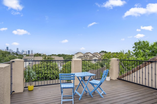 5023 La Branch St, Houston, TX 77004 - view of wooden deck