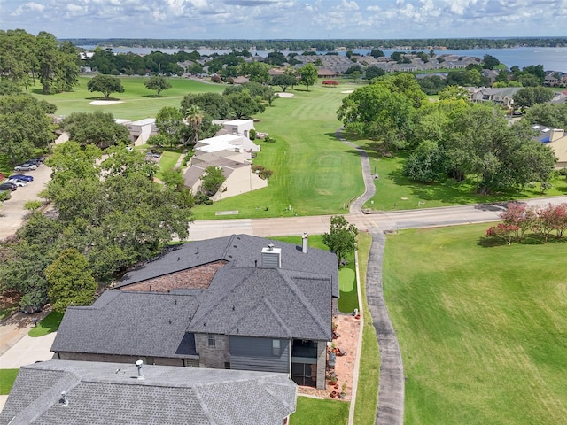 101 Fairway View Ln, Montgomery, TX 77356 - aerial view of residential area with a golf course and a large body of water