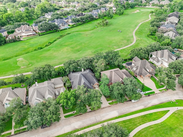 9610 Oakland Lake Way, Missouri City, TX 77459 - aerial view of residential area with a golf club
