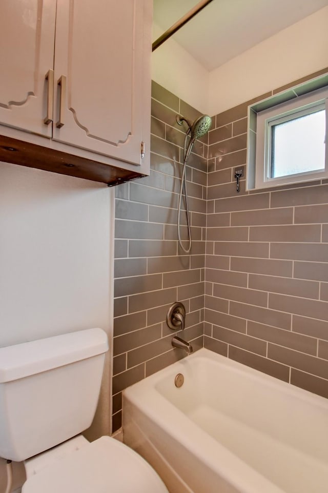 510 Daffodil St, Lake Jackson, TX 77566 - bathroom with toilet and shower / bathtub combination