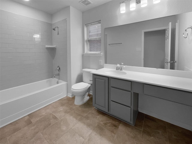 25621 Ramsey Heights Way, Porter, TX 77365 - full bathroom featuring vanity and  shower combination