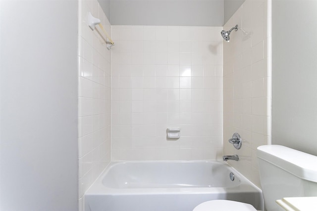 7147 Hot Creek Trce, Humble, TX 77346 - bathroom featuring toilet and tub / shower combination