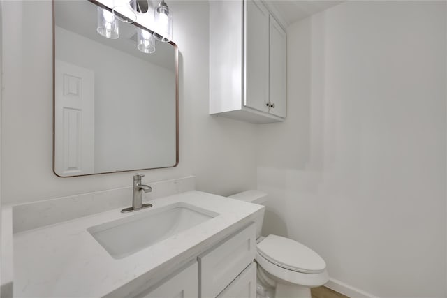 1503 Bamwick Dr, Houston, TX 77090 - half bath with toilet and vanity