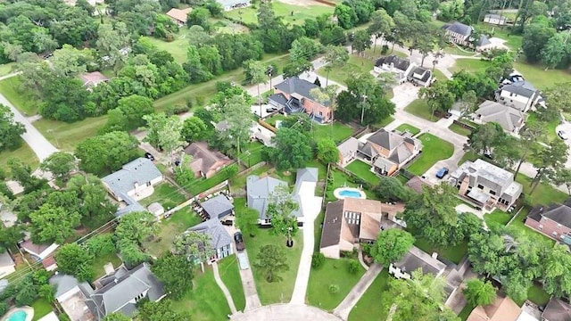 1503 Bamwick Dr, Houston, TX 77090 - aerial overview of property's location featuring nearby suburban area