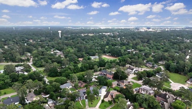 1503 Bamwick Dr, Houston, TX 77090 - aerial view of property and surrounding area