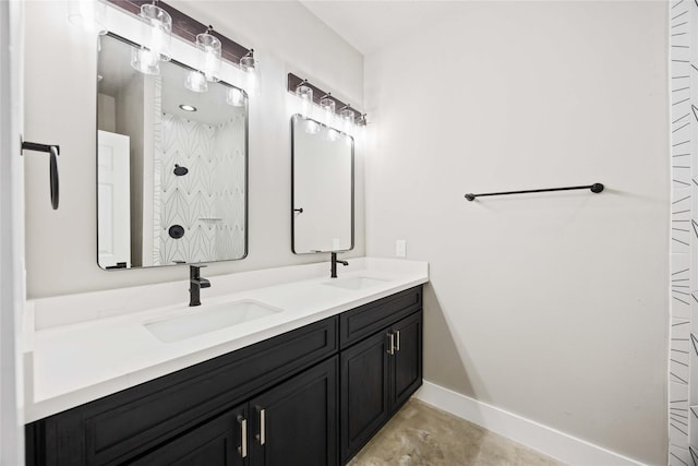2407 Dolly Wright St, Houston, TX 77088 - full bath featuring double vanity and a shower