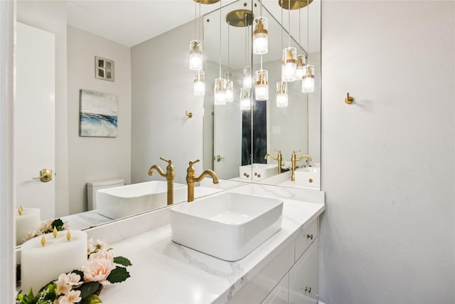 6429 Burgoyne Rd Unit 15, Houston, TX 77057 - bathroom featuring vanity and toilet