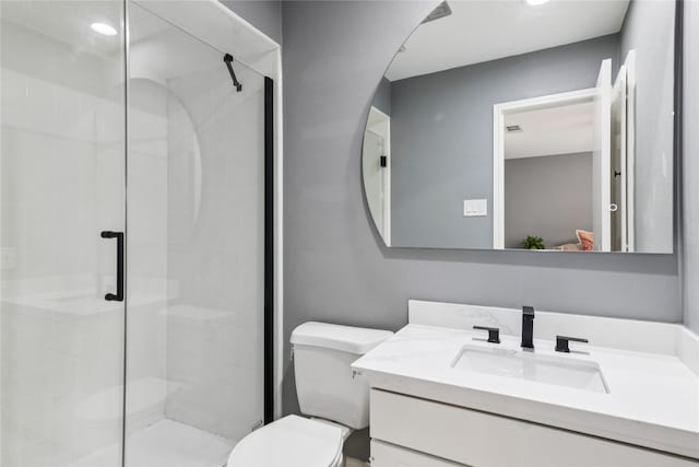 6429 Burgoyne Rd Unit 15, Houston, TX 77057 - bathroom with a stall shower and vanity