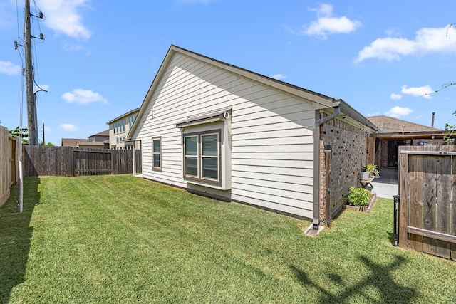 15003 Moonlight Mist Dr, Humble, TX 77346 - view of property exterior with a fenced backyard