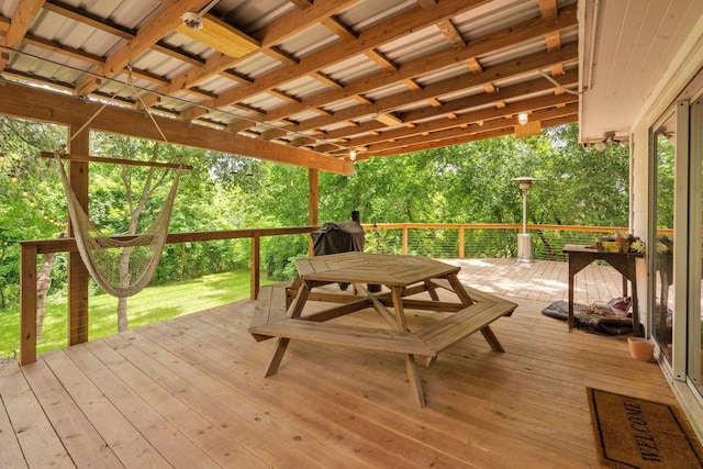 7539 Santa Fe Dr, Houston, TX 77061 - view of deck