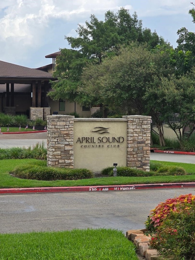 176 Capetown, Conroe, TX 77356 - view of community sign