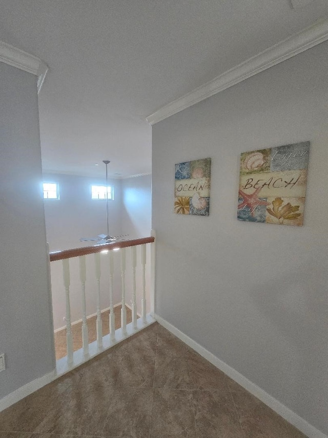 176 Capetown, Conroe, TX 77356 - corridor with crown molding