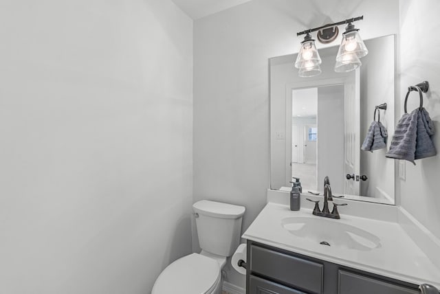 5918 Mahogany Way, Magnolia, TX 77354 - half bath featuring vanity and toilet