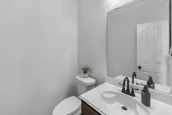 5918 Mahogany Way, Magnolia, TX 77354 - bathroom with toilet and vanity