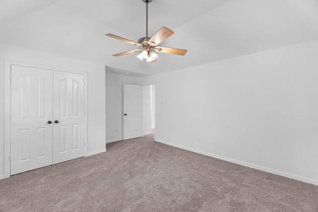 5918 Mahogany Way, Magnolia, TX 77354 - unfurnished bedroom featuring carpet flooring, a closet, and a ceiling fan