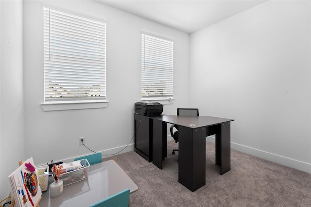 17735 Tree Of Heaven, Conroe, TX 77385 - home office featuring carpet flooring and baseboards
