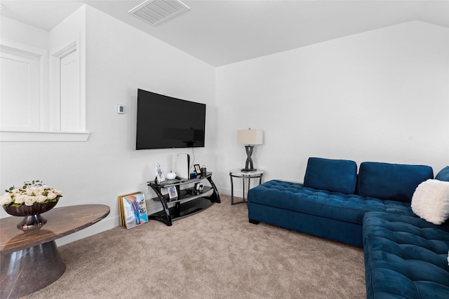 17735 Tree Of Heaven, Conroe, TX 77385 - living area with carpet floors and lofted ceiling