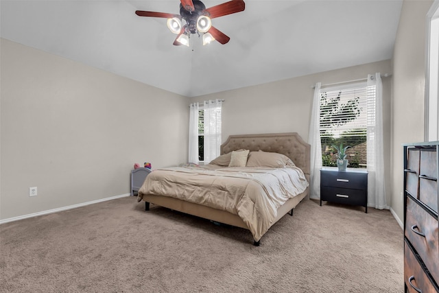 4714 Rumbling Canyon Ct, Katy, TX 77449 - carpeted bedroom featuring multiple windows and a ceiling fan