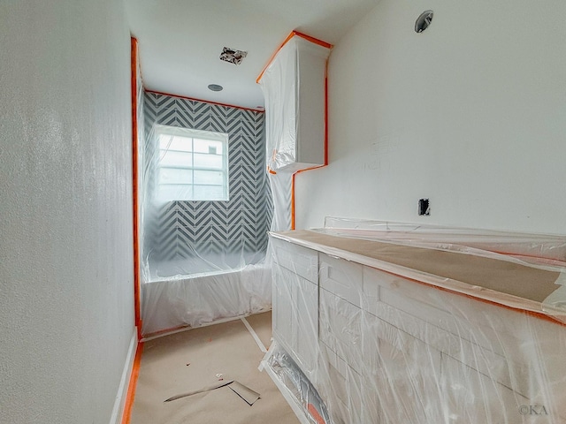 10651 Mayfield Rd, Houston, TX 77043 - bathroom with baseboards