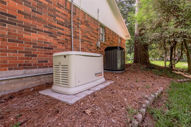 3799 Summer Ln, Huntsville, TX 77340 - exterior view of a power unit and brick siding