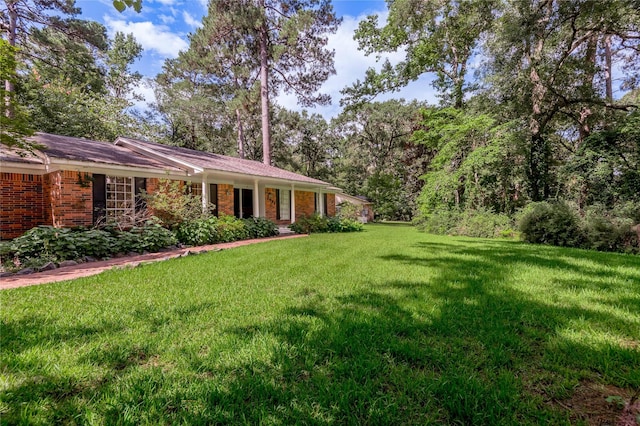 3799 Summer Ln, Huntsville, TX 77340 - view of grassy yard