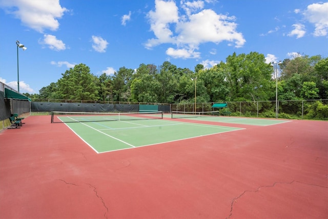 14306 Cypress Meadow Dr, Cypress, TX 77429 - view of tennis court featuring community basketball court