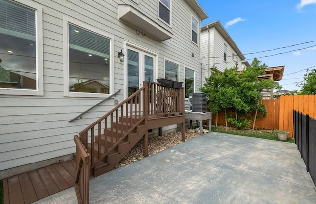 406 Yale Oaks Ln, Houston, TX 77091 - view of patio