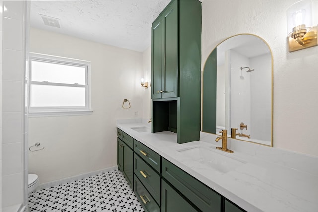 8114 Coolshire Ln, Houston, TX 77070 - full bath featuring double vanity and tile patterned floors