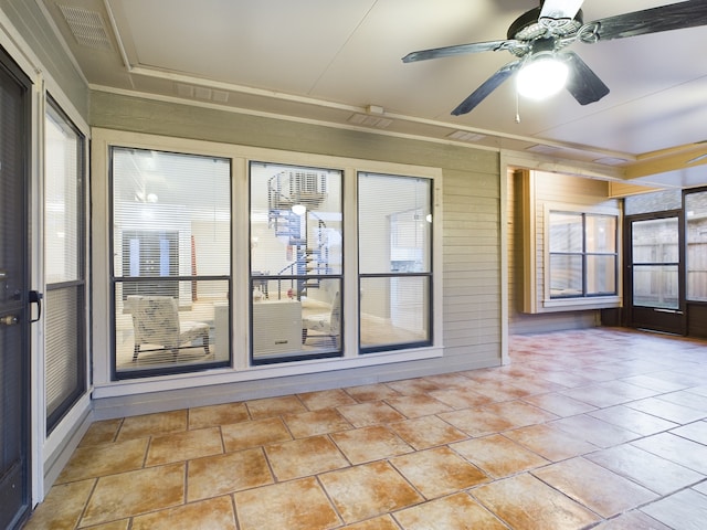11614 Taos Ln, Houston, TX 77070 - unfurnished sunroom with plenty of natural light