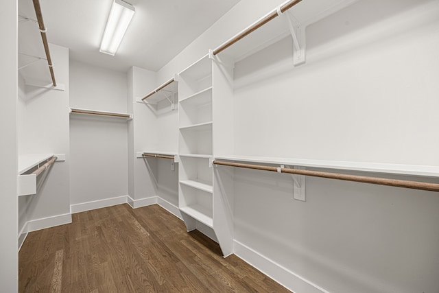 1907 Harlem St Unit A, Houston, TX 77020 - spacious closet with dark wood finished floors