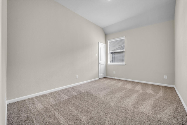 16114 Northern Cardinal Ln, Cypress, TX 77433 - empty room featuring light carpet and vaulted ceiling