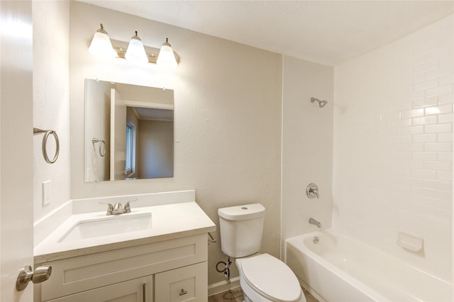 22843 Post Gate Dr, Spring, TX 77373 - full bathroom with vanity and  shower combination