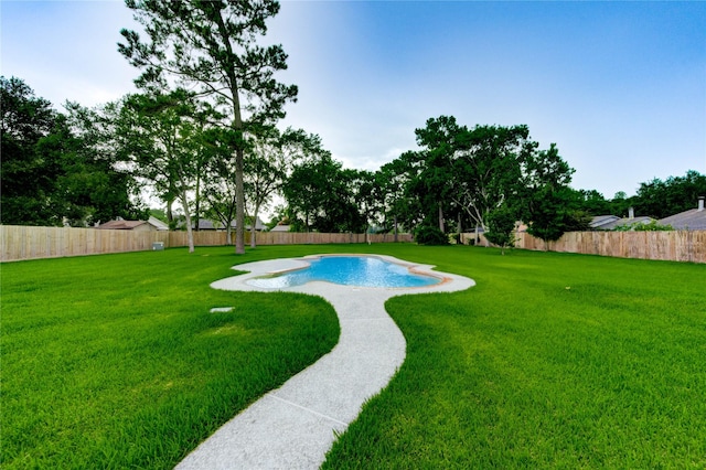 22843 Post Gate Dr, Spring, TX 77373 - view of swimming pool featuring a fenced backyard