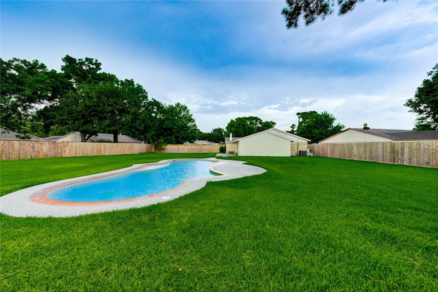 22843 Post Gate Dr, Spring, TX 77373 - view of pool with a fenced backyard
