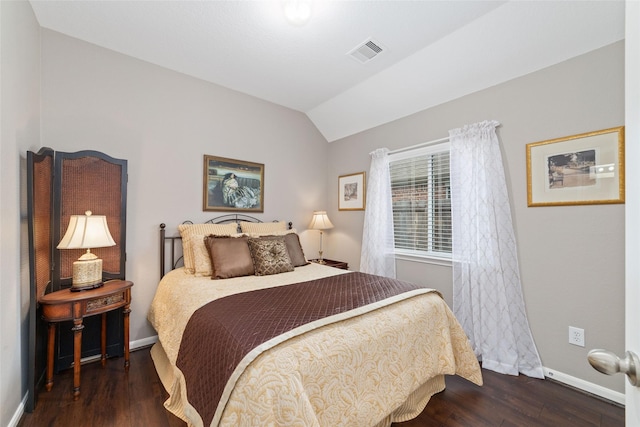 28035 Emma Gardens Ln, Spring, TX 77386 - bedroom featuring wood finished floors and lofted ceiling