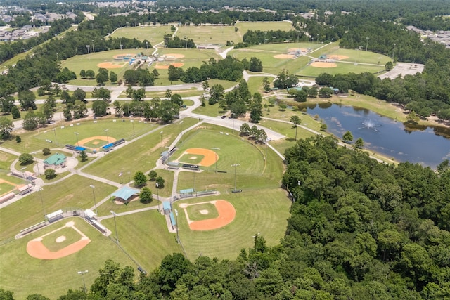 2803 Ridgecliff Ct, Conroe, TX 77301 - aerial view of property and surrounding area featuring a nearby body of water