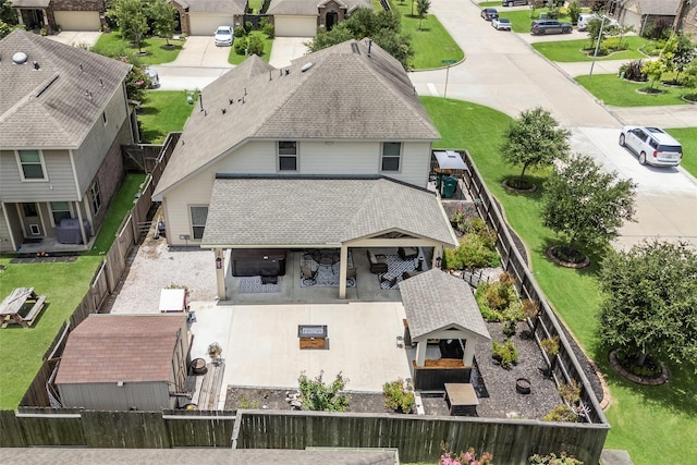 2803 Ridgecliff Ct, Conroe, TX 77301 - aerial perspective of suburban area
