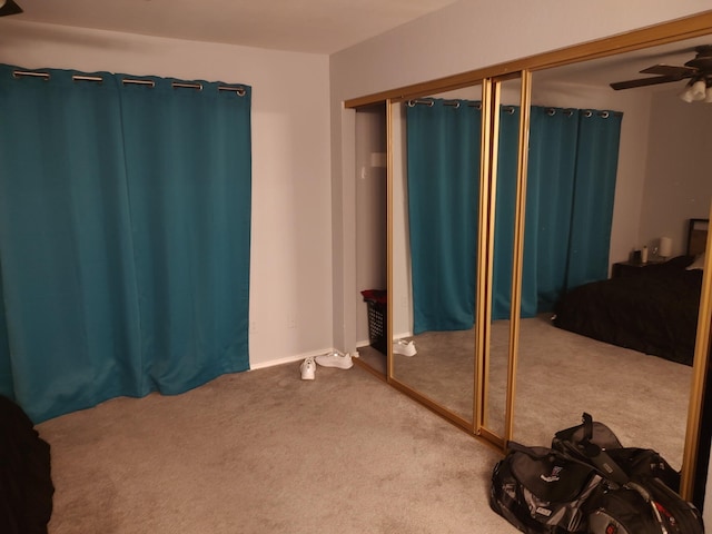 3125 Hells Gate Loop Unit 29, Strawn, TX 76475 - unfurnished bedroom with carpet floors and a closet