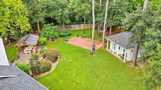 6107 Kyle Bend Ln, Katy, TX 77493 - aerial view