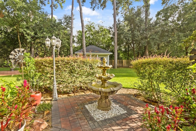 6107 Kyle Bend Ln, Katy, TX 77493 - view of patio / terrace