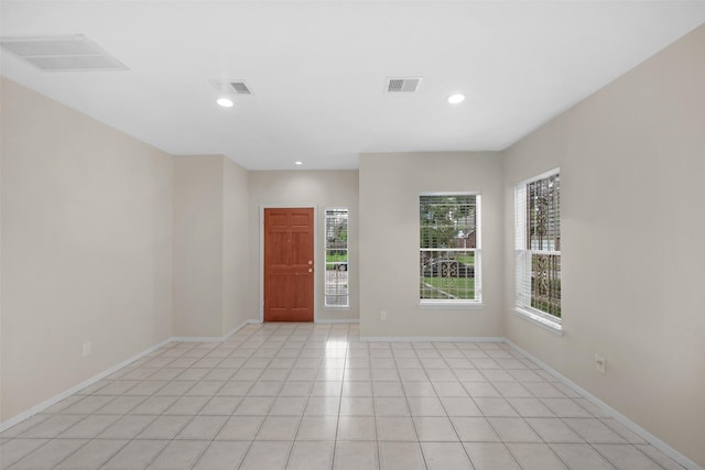 13535 San Martin Ln, Houston, TX 77083 - empty room featuring recessed lighting and light tile patterned floors