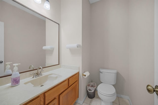 13535 San Martin Ln, Houston, TX 77083 - bathroom with vanity and tile patterned floors