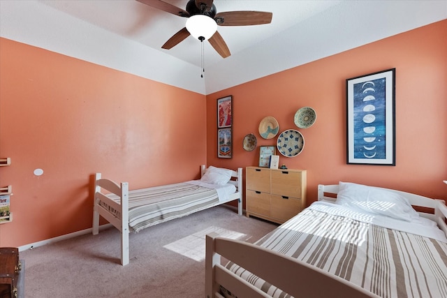 8411 Lylewood Ct, Houston, TX 77040 - bedroom featuring carpet floors and ceiling fan
