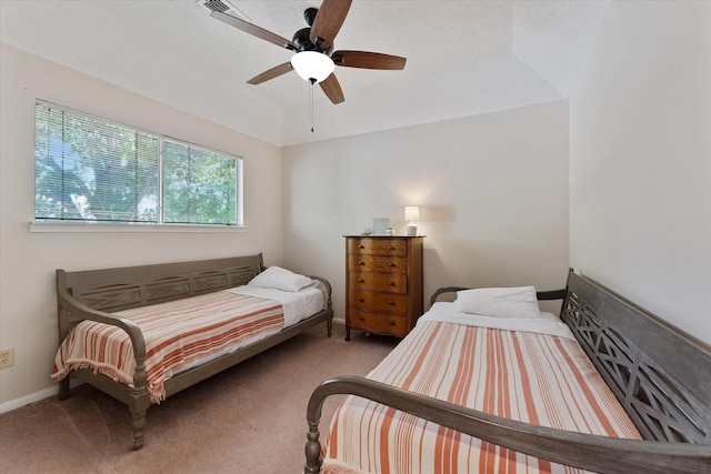 8411 Lylewood Ct, Houston, TX 77040 - bedroom with carpet floors and ceiling fan